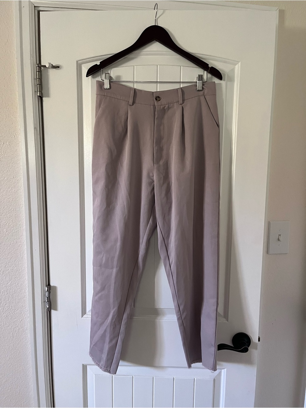 SHEINโข Light Purple Dress Pants